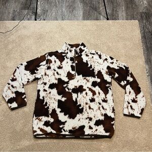 Women’s Girlie Girl Sherpa Pullover Size Large